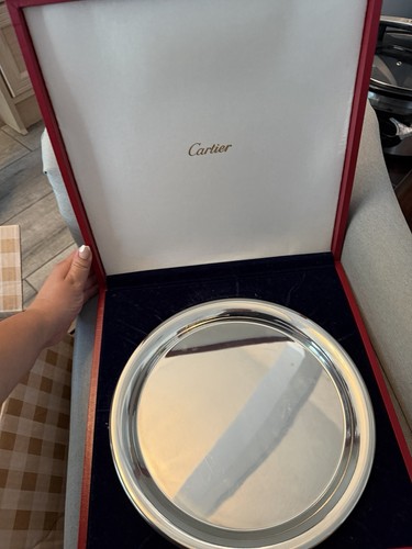 Cartier silver plate - cartier,